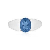 Anello in argento con Fluorite Cangiante
