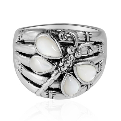 Anello in argento con Madreperla (Art of Nature)