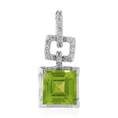 Ciondolo in argento con Peridoto