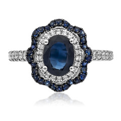 Anello in oro con Zaffiro Ceylon (CIRARI)