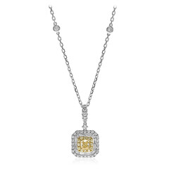 Collana in oro con Diamante Giallo SI2 (CIRARI)