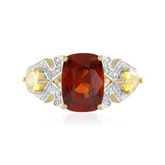Anello in oro con Spessartina (SUHANA)