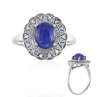 Anello in argento con Tanzanite