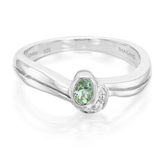 Anello in argento con Tormalina Paraíba
