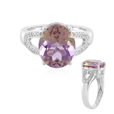 Anello in argento con Ametrina