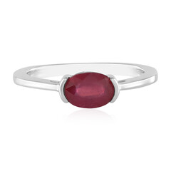 Anello in argento con Rubino Bemainty