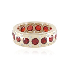 Anello in oro con Rubino Tanzania (de Melo)