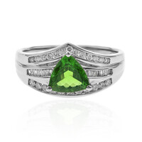 Anello in oro con Tsavorite AAA (CIRARI)