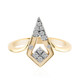 Anello in oro con Diamante VVS1 (G) (Annette)