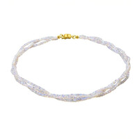 Collana in argento con Opale di Welo