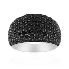 Anello in argento con Spinello Nero