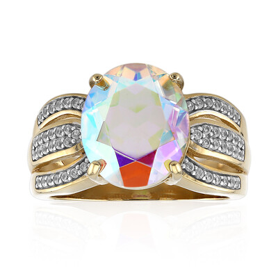 Anello in argento con Quarzo Moonlight