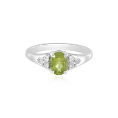 Anello in argento con Peridoto