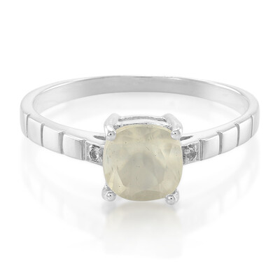 Anello in argento con Ortoclasio