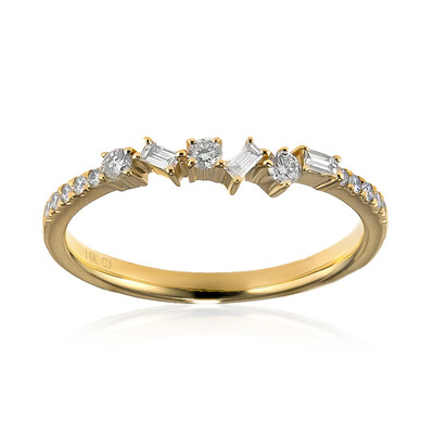 Anello in oro con Diamante SI2 (H) (CIRARI)