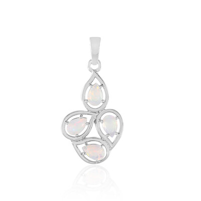 Ciondolo in argento con Opale di Welo