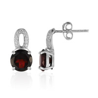 Orecchini in argento con Granato d’India
