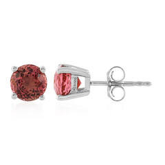 Orecchini in argento con Tormalina Neon del Madagascar