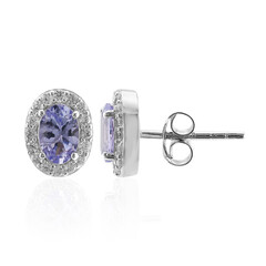 Orecchini in argento con Tanzanite