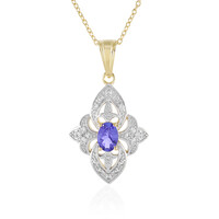 Collana in argento con Tanzanite