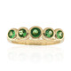 Anello in oro con Tsavorite AAA del Kenia