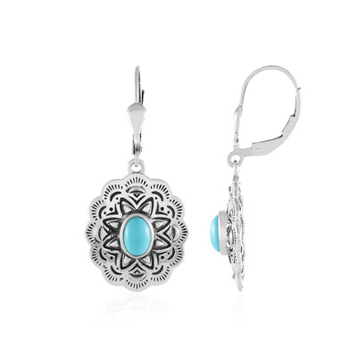Orecchini in argento con Turchese Sleeping Beauty (Desert Chic)