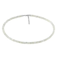 Collana in argento con Pietra di Luna Kangeyam