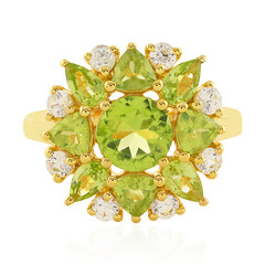 Anello in argento con Peridoto
