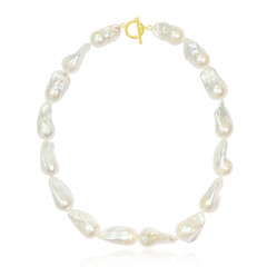 Collana in oro con Perla di Acqua Dolce (TPC)