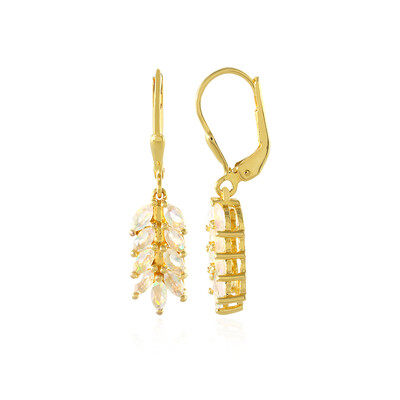 Orecchini in argento con Opale di Welo