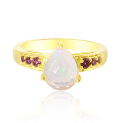 Anello in argento con Opale di Welo
