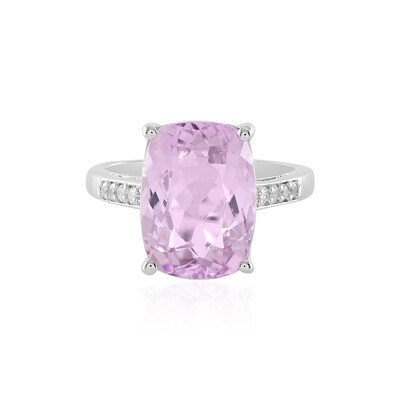 Anello in argento con Kunzite