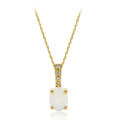 Collana in oro con Opale Australiano