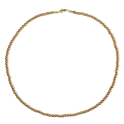 Collana in argento con Ematite Dorata