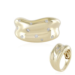 Anello in oro con Diamante I1 (I)  (de Melo)