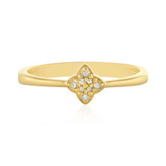 Anello in argento con Diamante I3 (H)