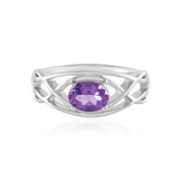 Anello in argento con Ametista del Marocco