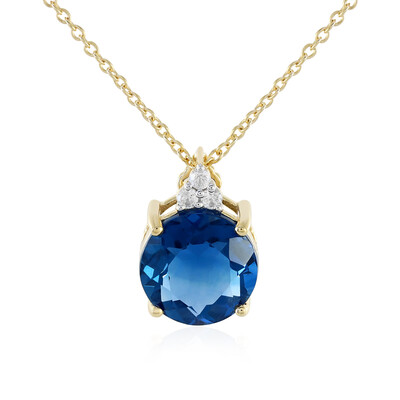 Collana in argento con Fluorite Cangiante
