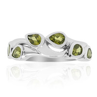Anello in argento con Idocrasio