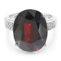 Anello in oro con Spessartina (AMAYANI)