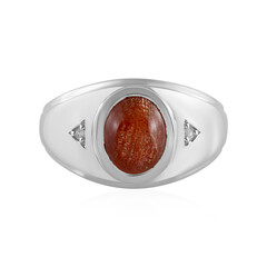 Anello in argento con Pietra del Sole
