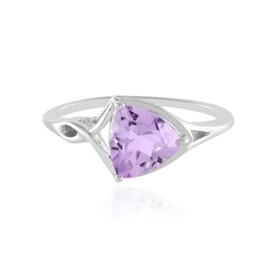 Anello in argento con Ametista Rose de France