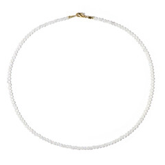 Collana in argento con Pietra di Luna Arcobaleno