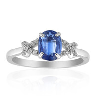 Anello in argento con Cianite