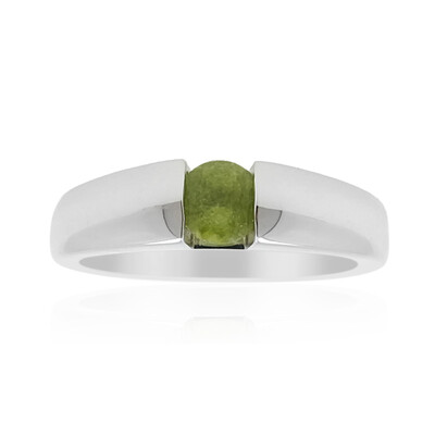 Anello in argento con Idocrasio