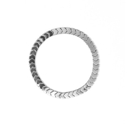 Bracciale con Ematite Argentata