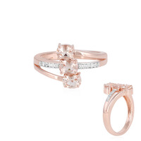 Anello in argento con Morganite