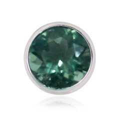 Ciondolo in argento con Fluorite Blu Caraibico 
