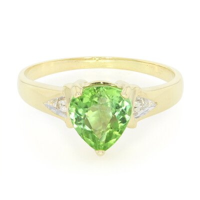 Anello in oro con Tormalina Paraíba