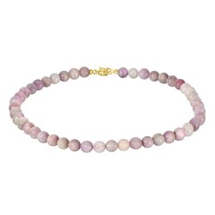 Collana in argento con Kunzite